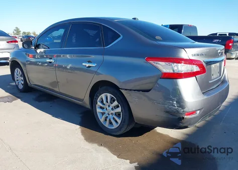2015 Nissan Sentra Fe+ S/S/Sl/Sr/Sv from USA, damaged, VIN 3N1AB7AP3FY233648